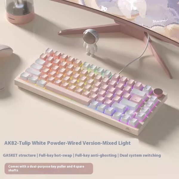 Creative Color Gaming Home Office Keyboard - Image 3