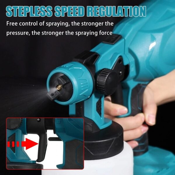 Electric Gun Lithium Battery Small Rechargeable Spray Pistol