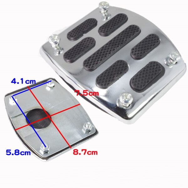 Men's Motorcycle Scooter Brake Pedal Skid Plate - Image 7