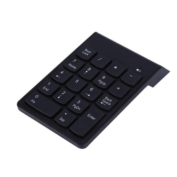 2.4G Wireless Ultra Slim Numeric Keypad 18 Keys With Mini USB Receiver Auto Sleep Mode New Pro - Image 8