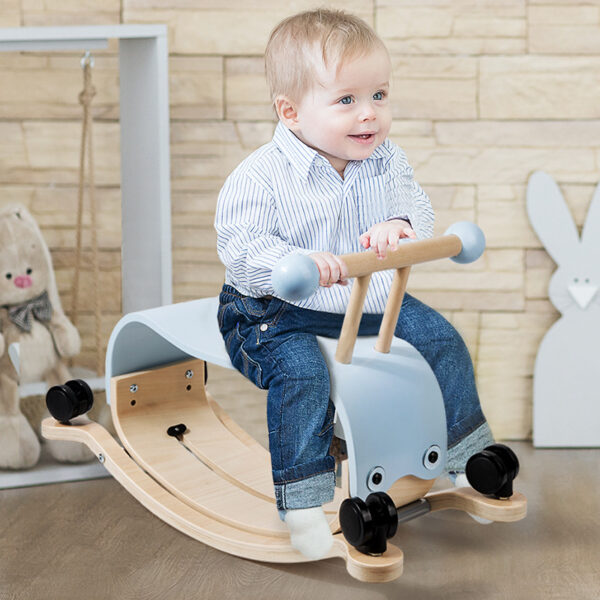 Two-in-one Rocking Horse Scooter Children's Early Education Walker