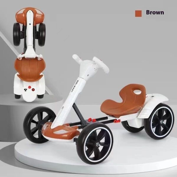 Electric Toy Car Lightweight Children's Battery Stroller - Image 4