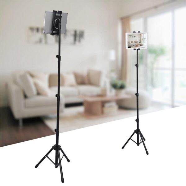 Universal Tripod Tablet Floor Stand Adjustable Holder for Air Pro/for Galaxy Tab (AU) - Image 7