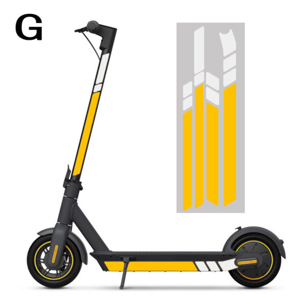 Max G30 Reflective Sticker For No. 9 Scooter - Image 6