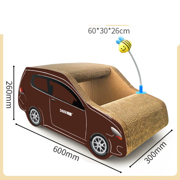 Cat Scratching Scooter SUV Car Shaped Scratching Board - Image 7