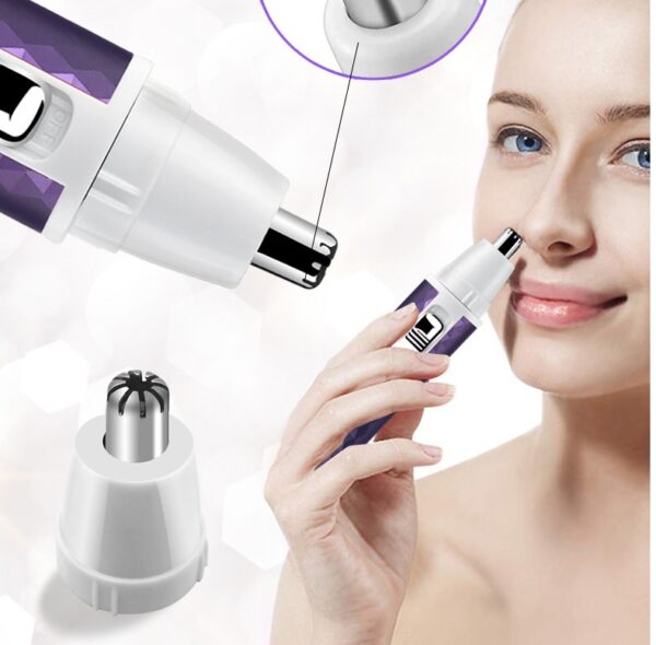 Portable Electric Razor For Women Body Nose Hair Trimmer Face Shavers Eyebrow Legs Armpit Bikini Hair Remover Women Epilator - Image 4