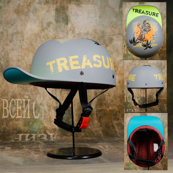 Motor Car Half Helmet Scooter Scoop Helmet  Helmet - Image 9