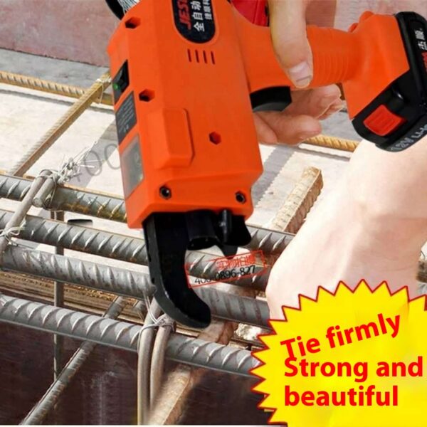Reinforced Bale Tie Machine Binding Machine Rechargeable Lithium Battery Electric - Image 5
