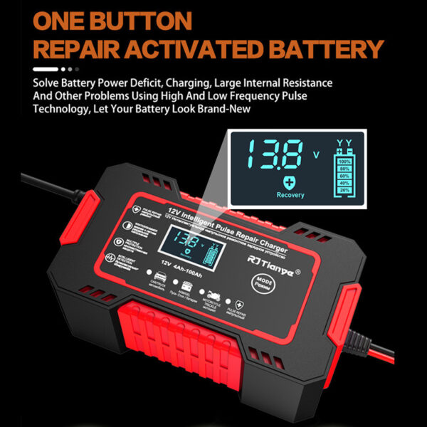 Car Battery Charger Lead Acid Battery - Image 3
