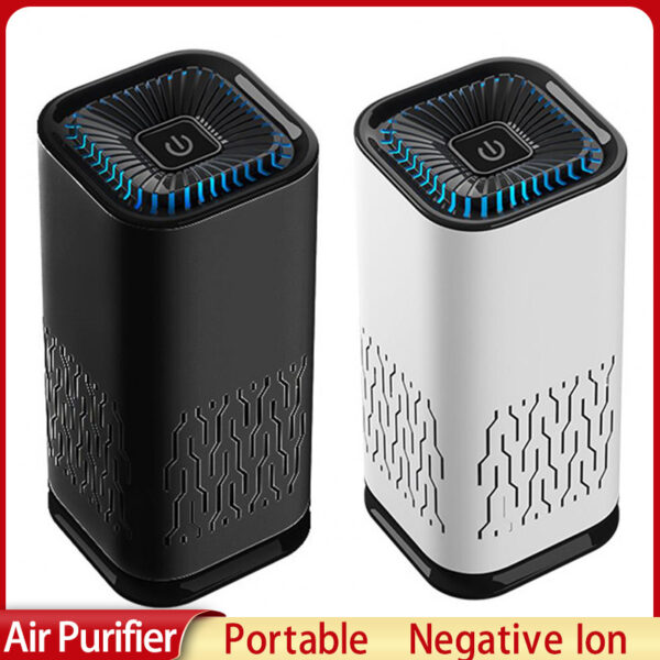 Car Air Purifier Portable Negative Ion Generator Remove Formaldehyde Dust Smoke Air Freshen Washer For Home Car - Image 10