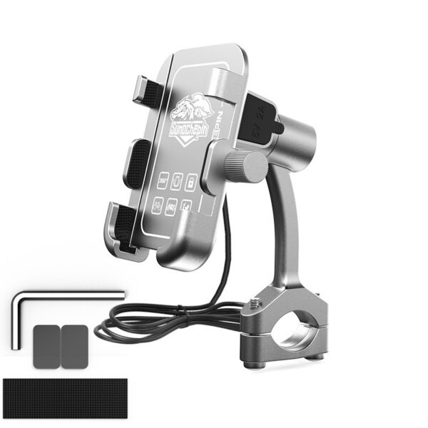 Aluminum Alloy Scooter Electric Car Navigation Support Frame Shockproof - Image 7