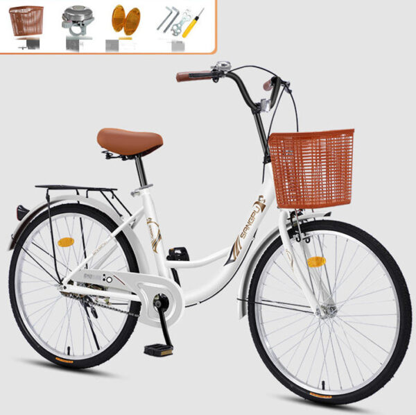 Commuter Portable Solid Tire Bicycle - Image 3