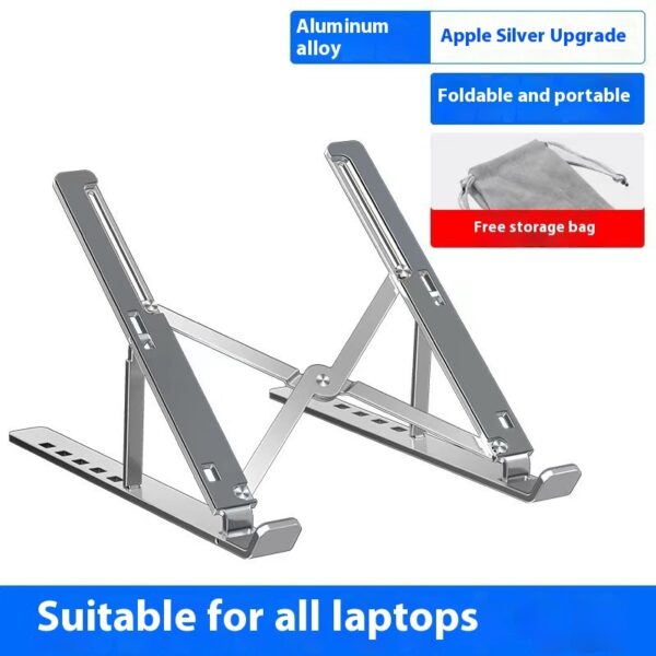 N3 Aluminum Alloy Laptop Stand Folding Cooling Increased By Tablet Computer Stand - Image 6