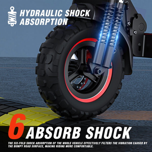 Electric Scooter Motor Power 1200W Battery Capacity 48V 18Ah Tire Size 11inches Max Speed 45KM - Image 4