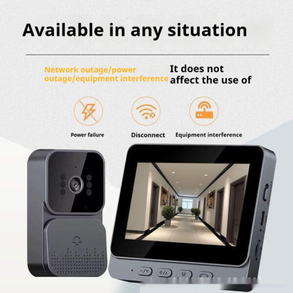 Smart Punch-free Household Wireless Camera Visual Door - Image 3