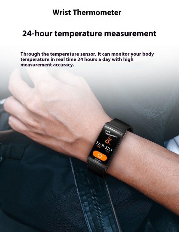 E600 Non-invasive Blood Sugar Testing Smart Watch - Image 4