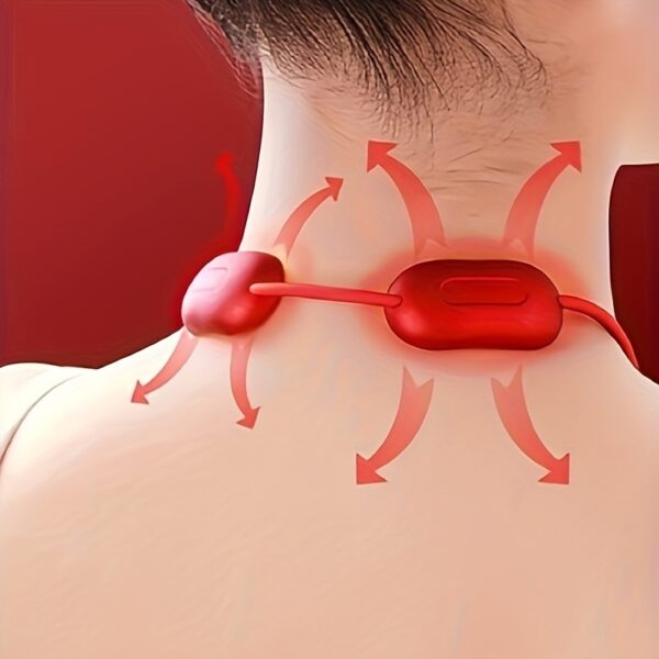 Cervical Massager Mini Portable Shoulder And Neck Physical Therapy Pulse Hot Compress Neck Protector Pendant Neck Hanging Cervical Massage - Image 5