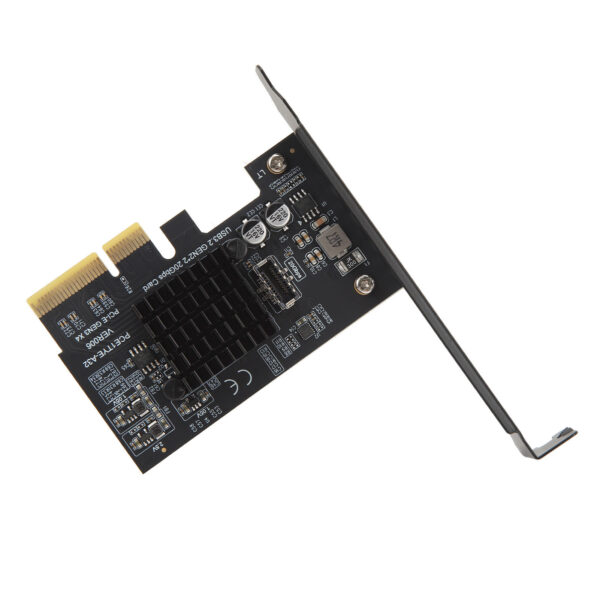 USB 3.2 Gen 2 Expansion Card Type C 20Gbps ASM3242 Main Control PCIe to USB 3.2 Expansion Card for Desktop Chassis - Image 8