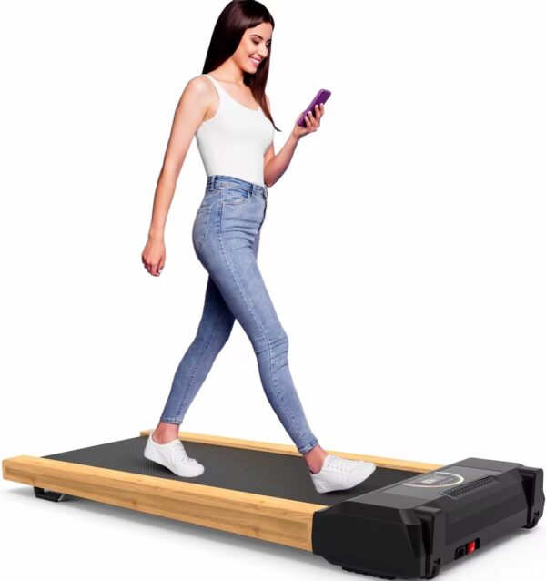 Walking Pad Under Desk Treadmill For Home Office -2.5HP Walking Treadmill 0.5-4MPH 265LBS Capacity Treadmill For Walking Running Remote Control Batteries - Image 8