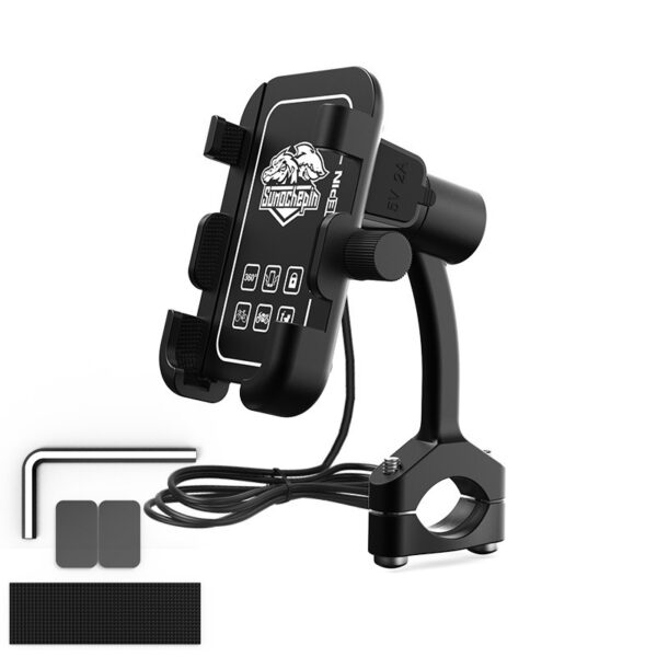 Aluminum Alloy Scooter Electric Car Navigation Support Frame Shockproof - Image 4