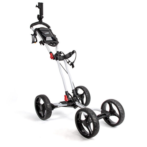 Golf Course Cart Four Wheel Aluminum Alloy Foldable With Umbrella Rack - Image 4