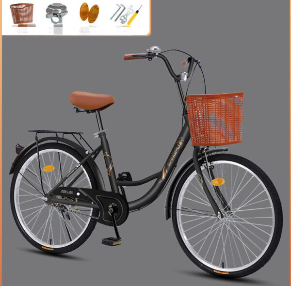 Commuter Portable Solid Tire Bicycle - Image 2
