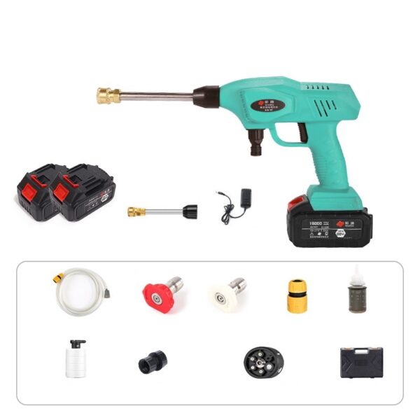 Big Yilan Wireless Spray Watering Electric Portable Lithium Battery High Voltage Car Washing Gun - Image 2