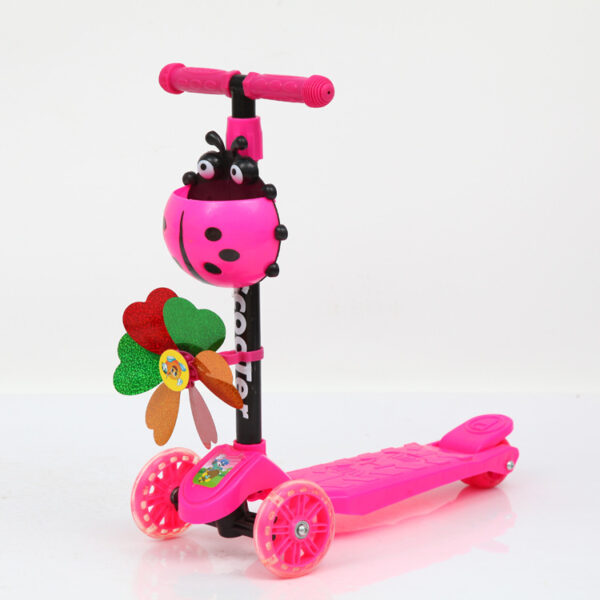 Children's Four-wheel Scooter Balance Scooter - Image 5