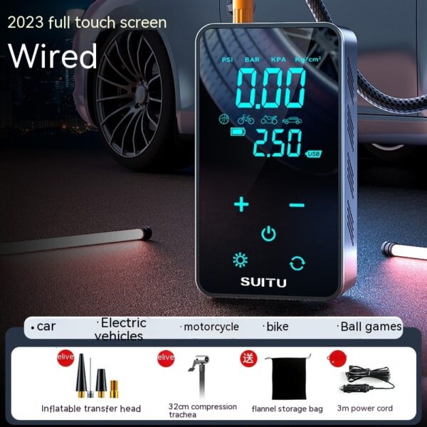Car Wireless Air Portable Tire Pressure - Image 8