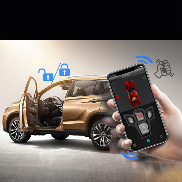 Mobile Phone Control Car One-way Remote Control One Button To Start The Car Alarm - Image 7