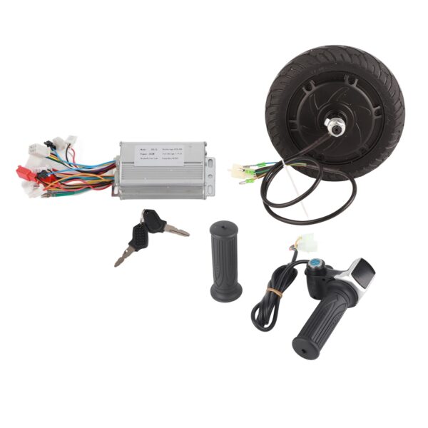 48V 350W Wheel Brushless Hub Motor Accessory for 8in Electric Scooter Conversion Set