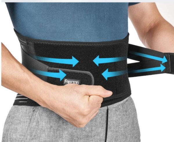 Breathable Abdomen Support Belt Compression Waist Fixed Training Belt - Image 4