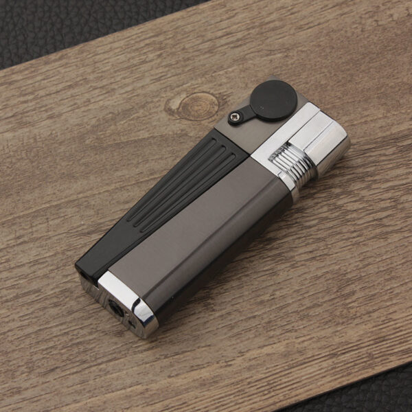 Encendedor Pipe Lighter Creative Foldable Metal Lighter Pipe Combination Portable Folding Pipe Lighter Smoking Men's Smoking Gadget - Image 2