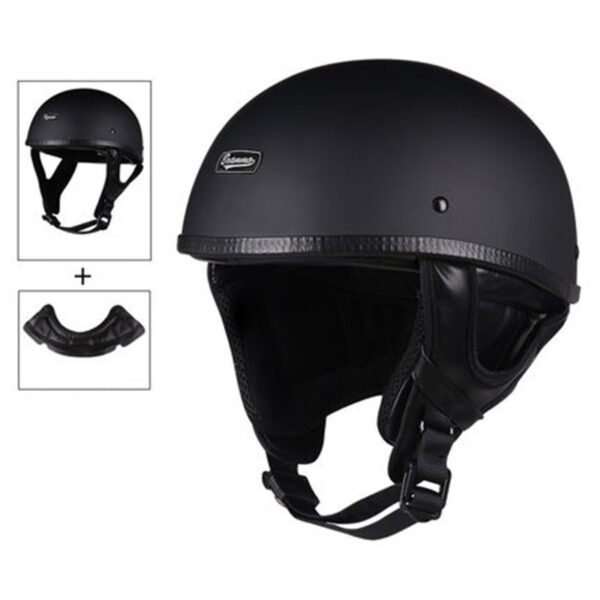 Personalized Retro Pedal Battery Motorcycle Helmet - Image 4