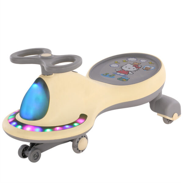 Children's Universal Wheel Anti-Rollover Swing Scooter - Image 3