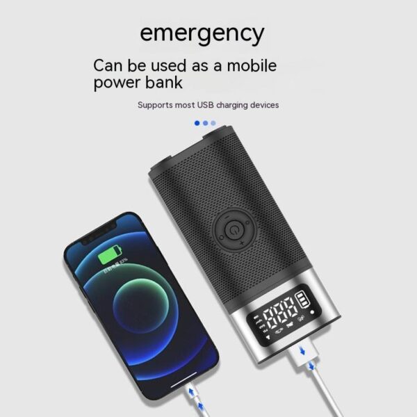 Portable Wireless Smart Vehicle Air Pump - Image 9