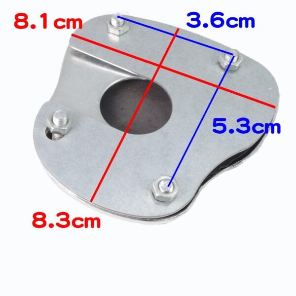 Men's Motorcycle Scooter Brake Pedal Skid Plate - Image 4