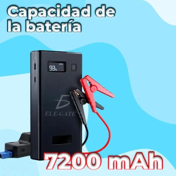 7200mAh Portable Car Battery Starter - Image 4