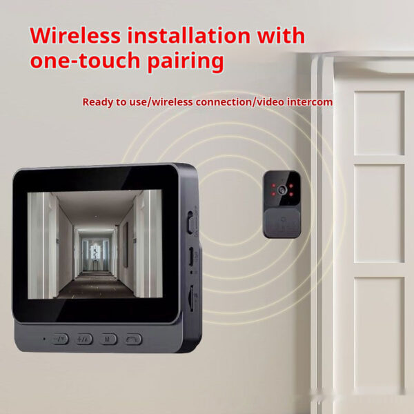 Smart Punch-free Household Wireless Camera Visual Door - Image 5