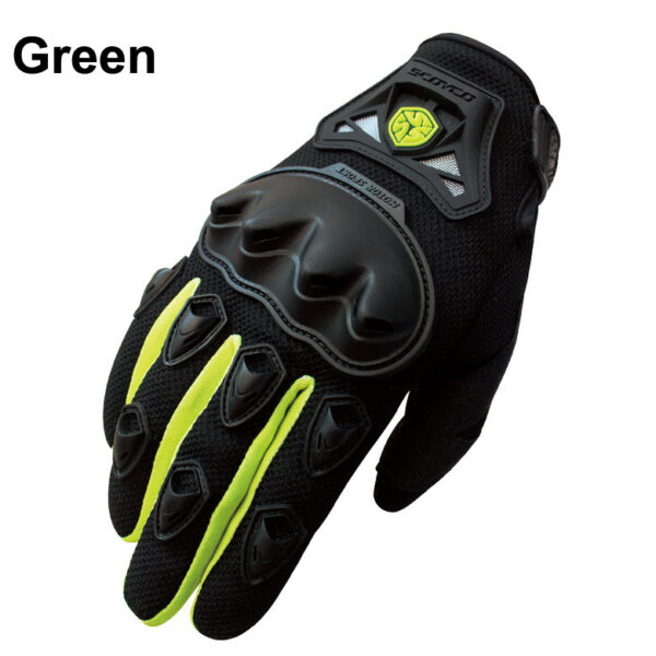 Motorcycle Racing Bike Gloves Anti-drop Anti-skid Half-finger Motorcycle Gloves - Image 3