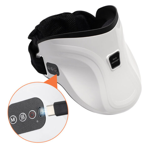 Electric Hot Compress Neck Fixed Traction Air Pressure Kneading Massage Instrument - Image 9