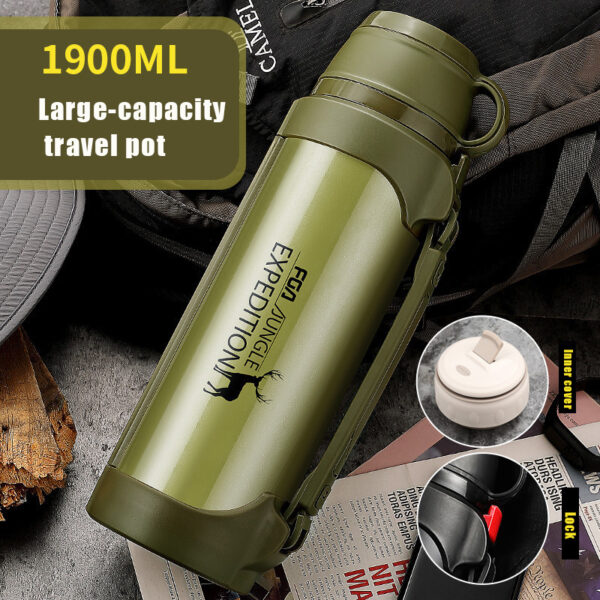 Car Portable Large Insulated Water Bottle - Image 7