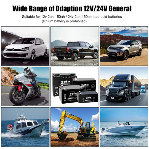 Multifunctional Car And Motorcycle Battery Charger - Image 7