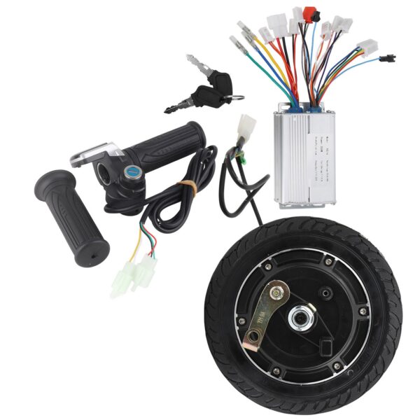 48V 350W Wheel Brushless Hub Motor Accessory for 8in Electric Scooter Conversion Set - Image 9