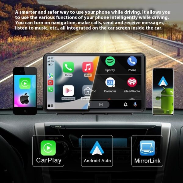 Fashion Personality Portable Car Navigator Player