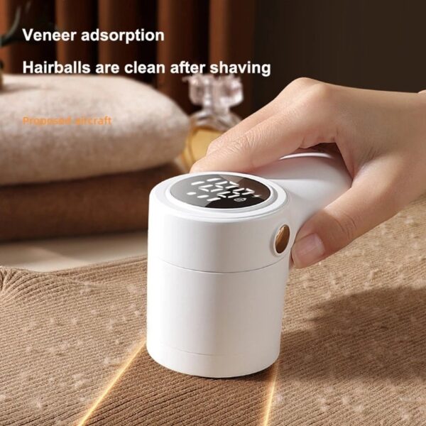 New Lint Remover Electric Hairball Trimmer Smart LED Digital Display Fabric USB Charging Portable Professional Fast Household - Image 9