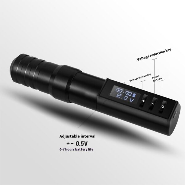 Portable Hunter Wireless Charging Tattoo Pen - Image 6