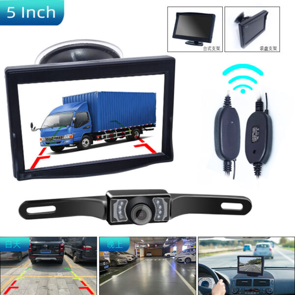 5-inch Suction Cup Display HD Wireless - Image 4