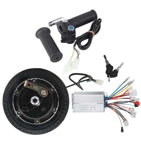 48V 350W Wheel Brushless Hub Motor Accessory for 8in Electric Scooter Conversion Set - Image 2