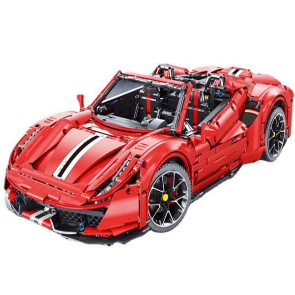 Car Model Children's Assembly Plastic Building Blocks Boy Toy Car - Image 6